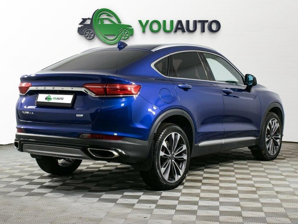 Geely Tugella 2021, синий