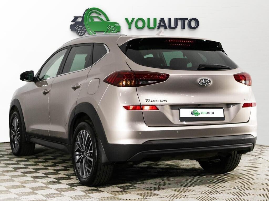 Hyundai Tucson 2019, бежевый