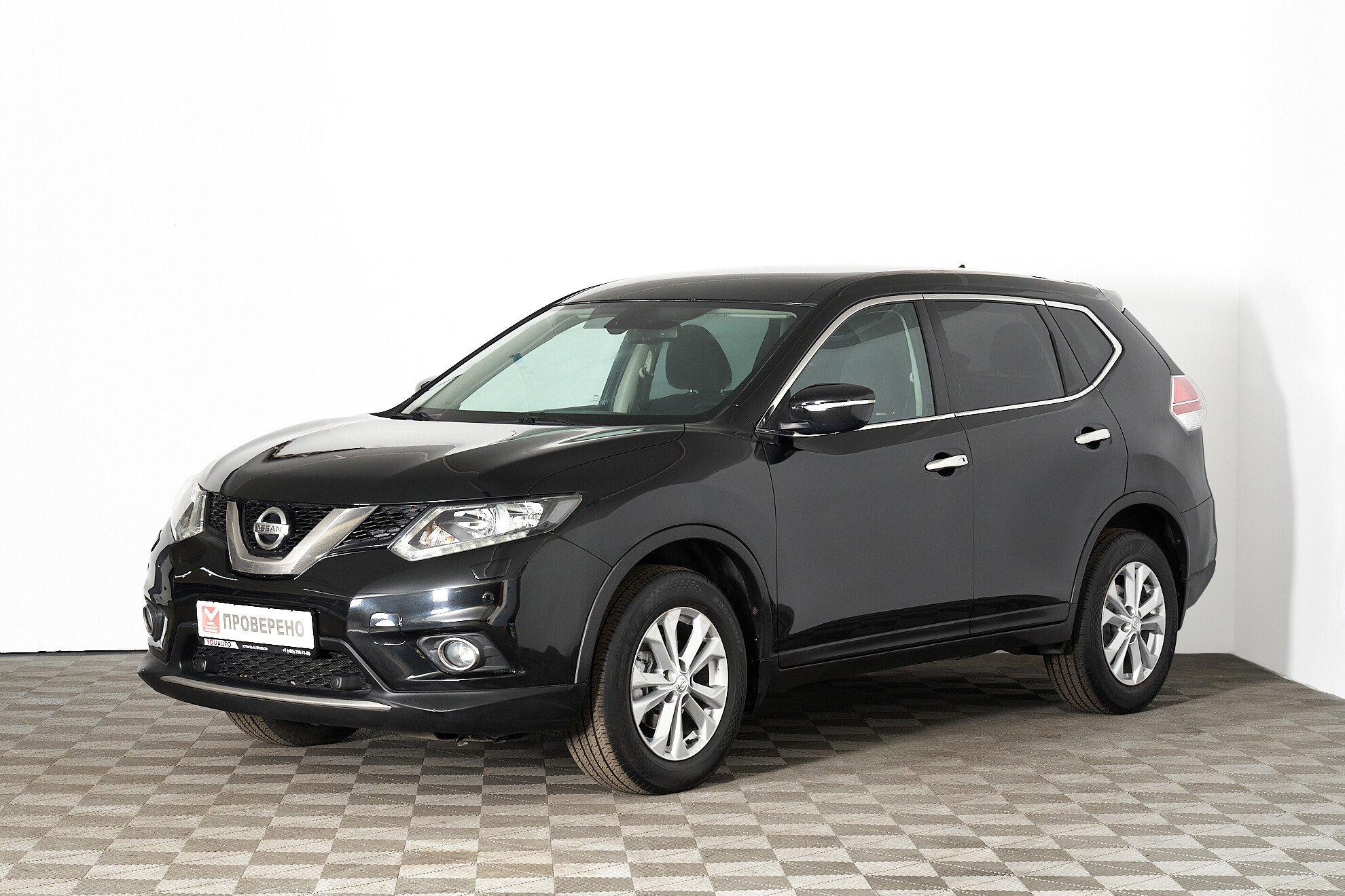 Nissan X-Trail 2015, черный