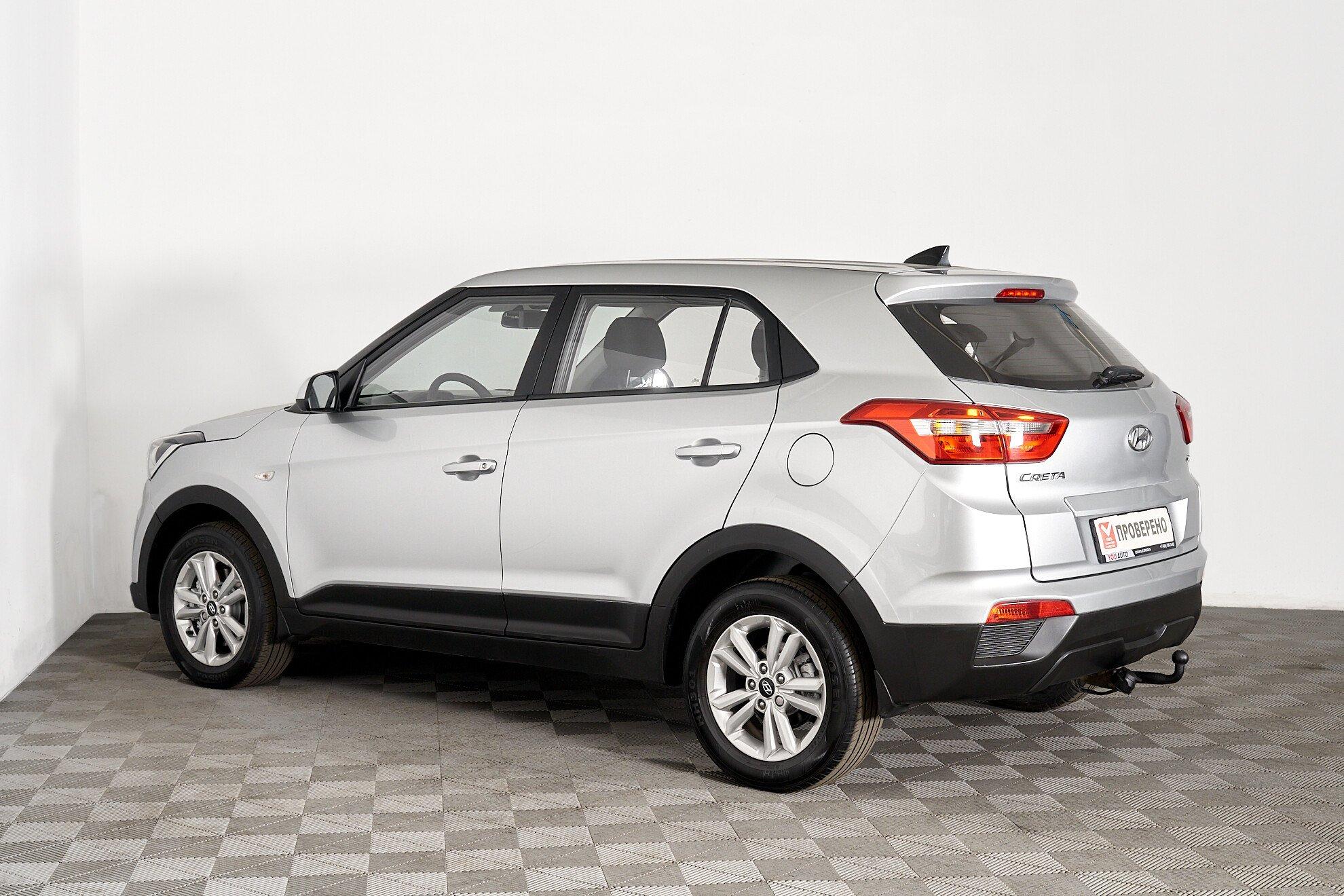 Hyundai Creta 2018, серебряный