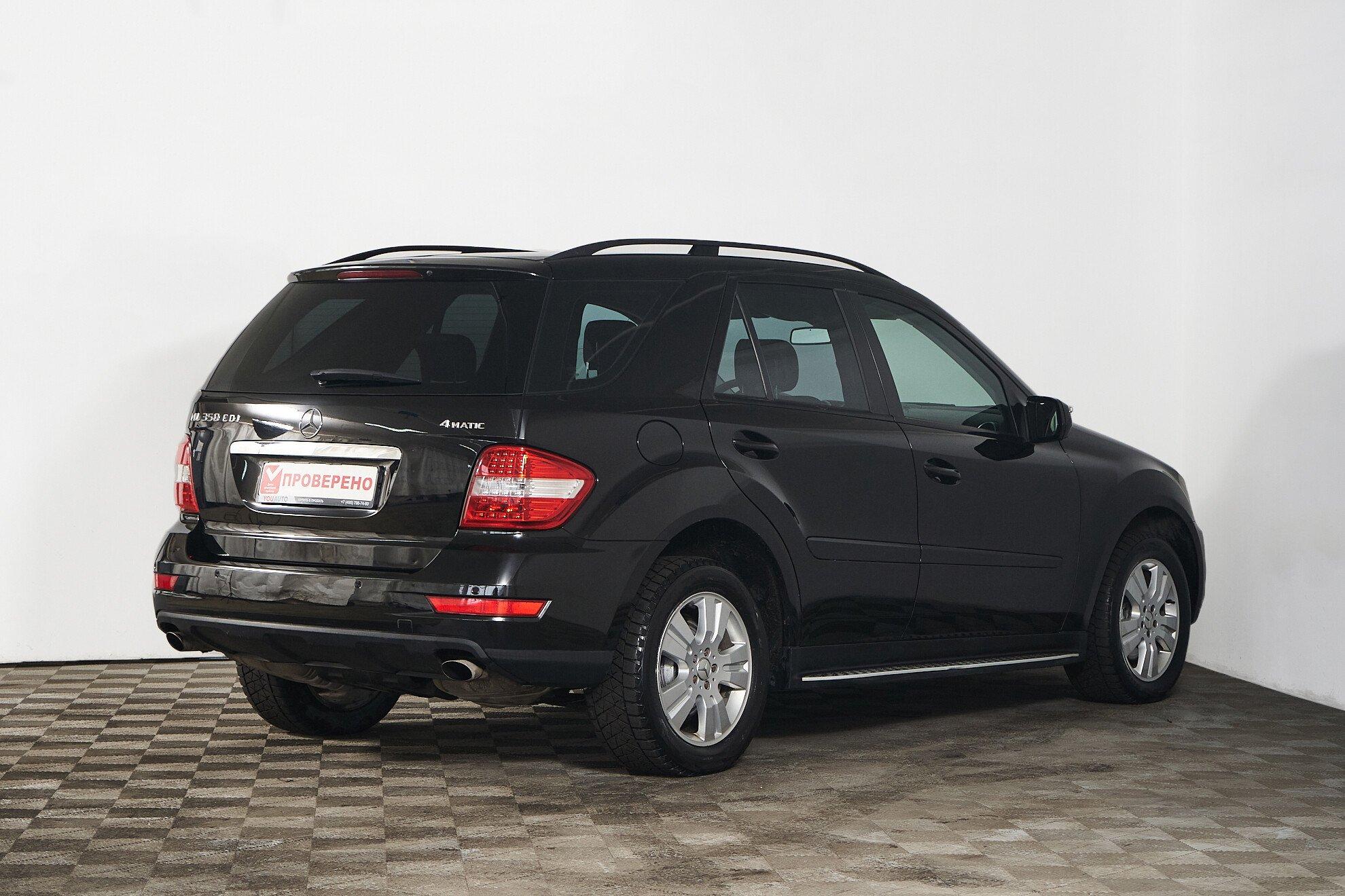 Mercedes-Benz M-Класс 2008, черный