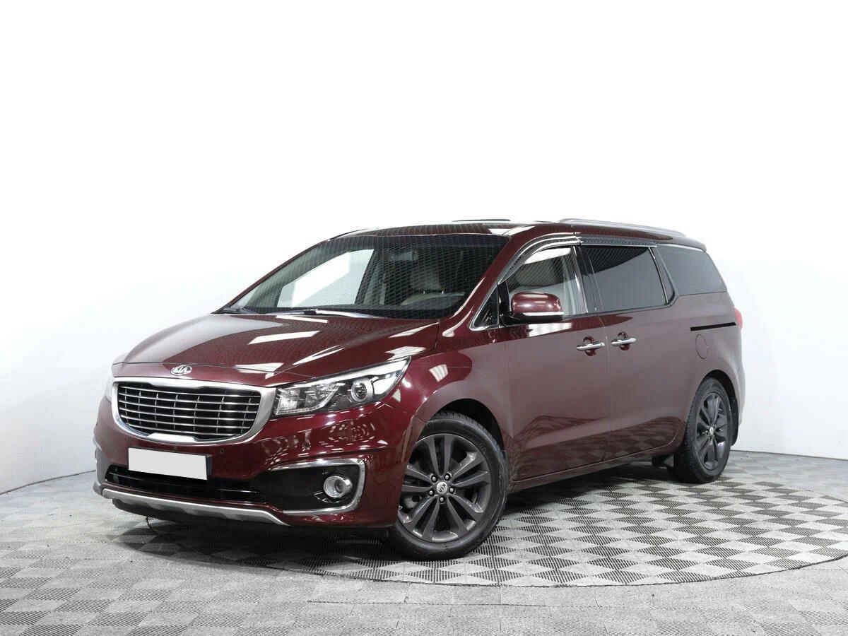 Kia Carnival 2020, пурпурный