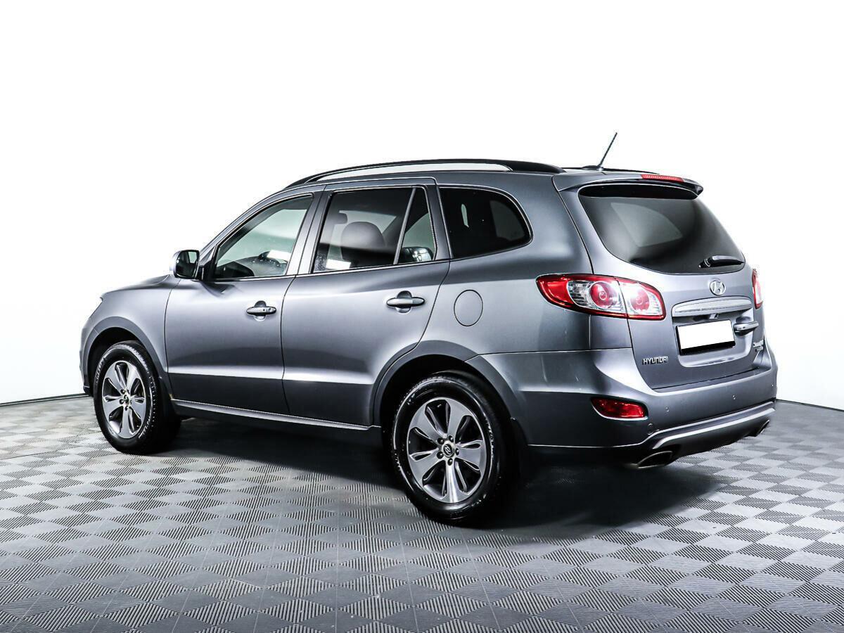 Hyundai Santa Fe 2012, серый