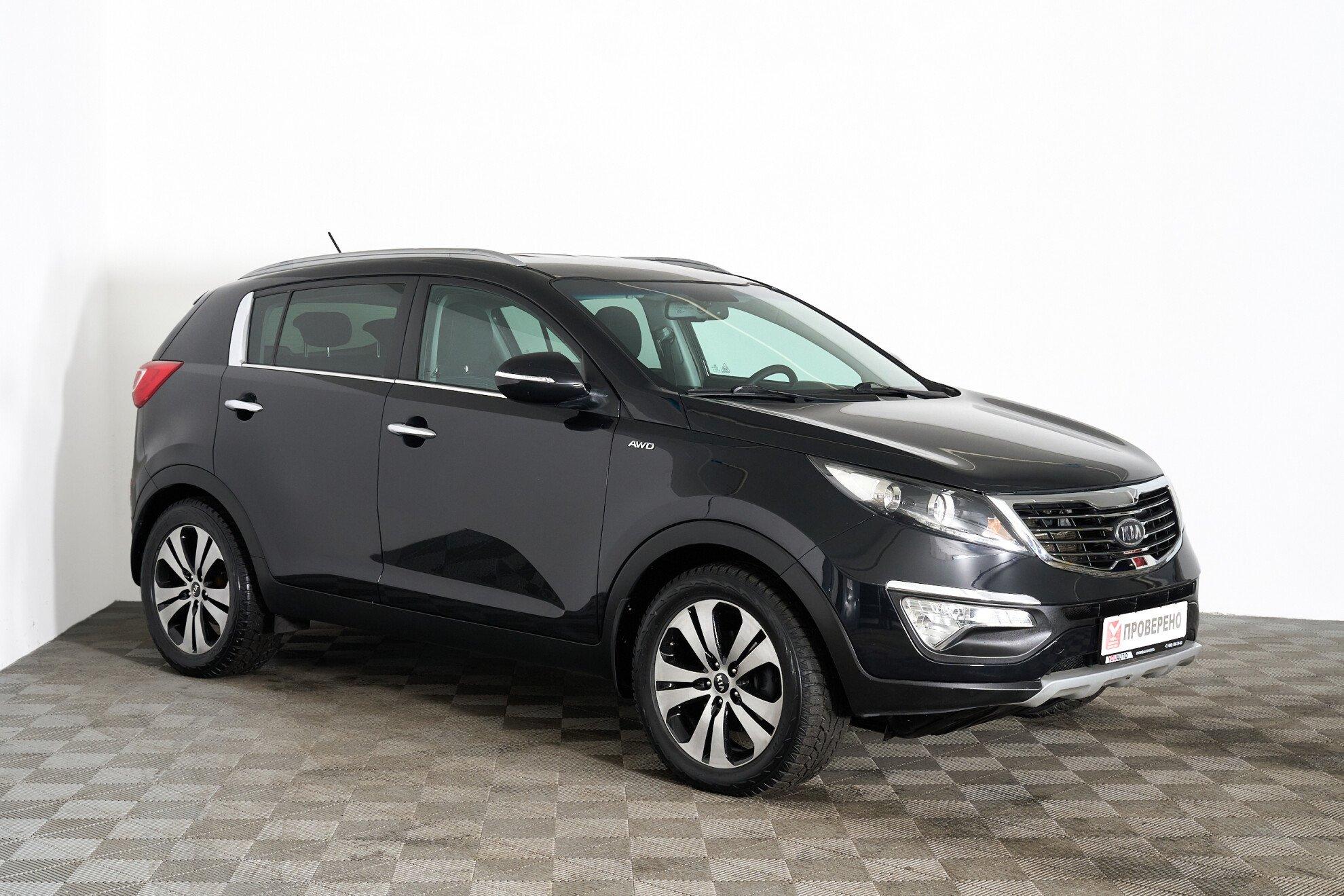 Kia Sportage 2012, черный
