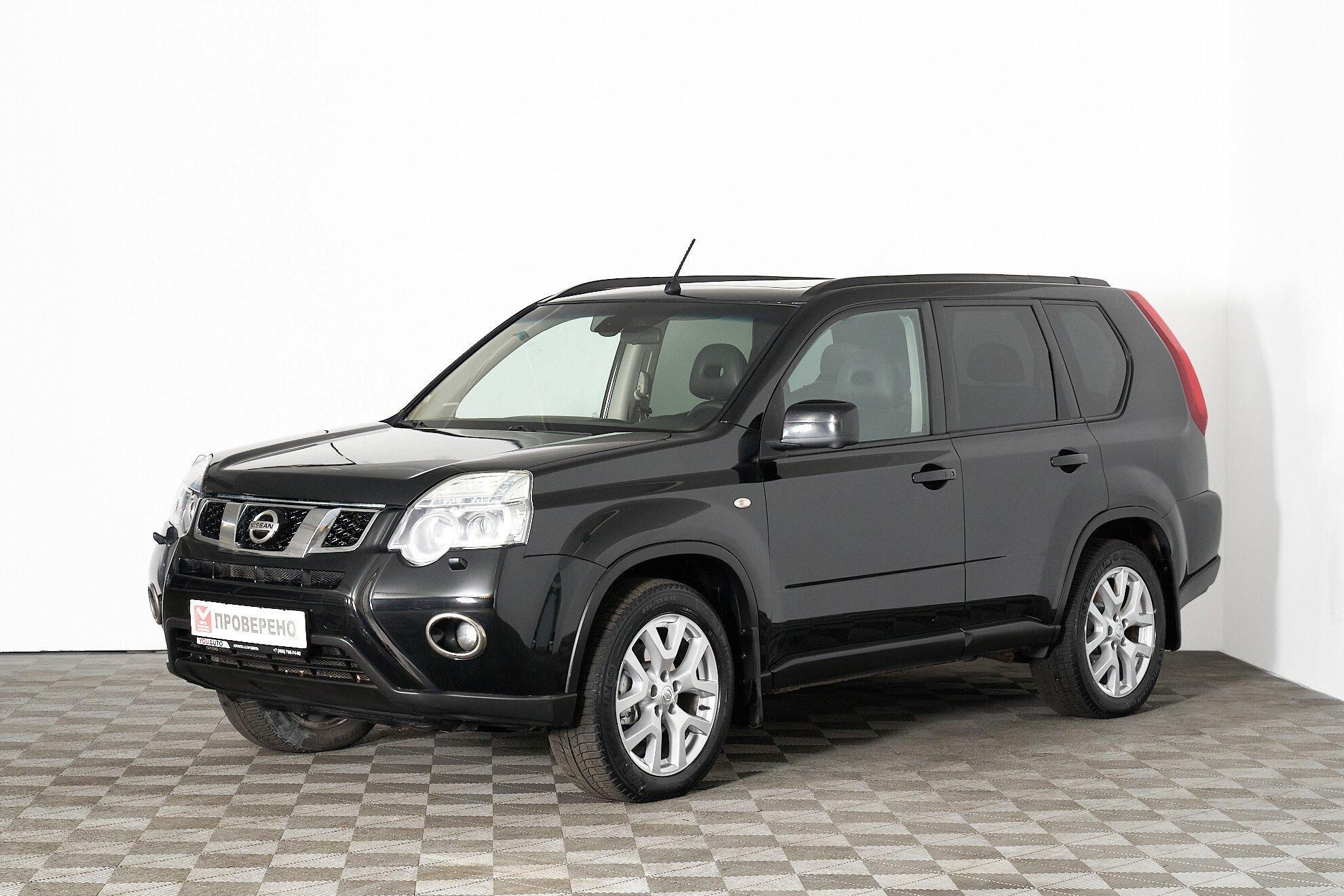 Nissan X-Trail 2013, черный