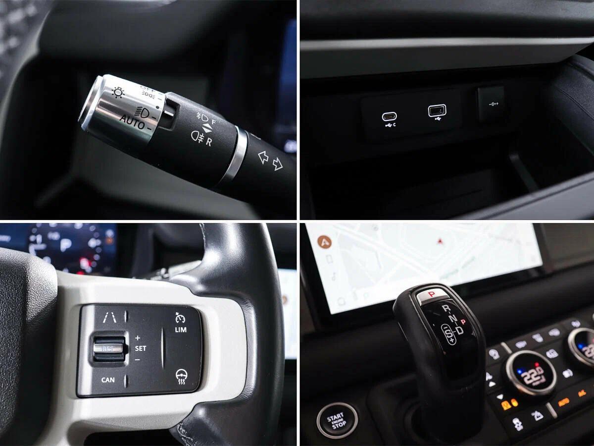 Land Rover Defender 2019, белый