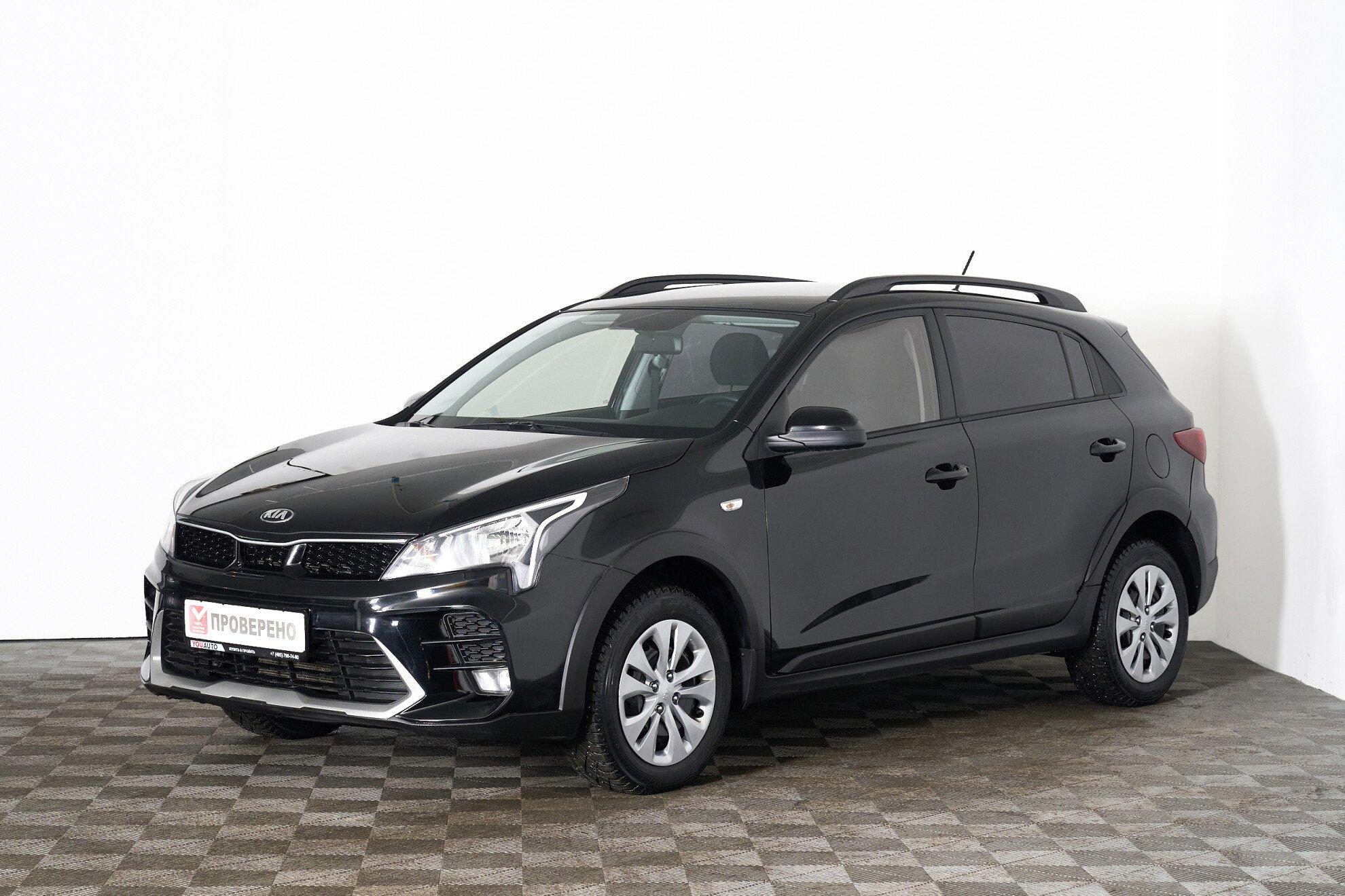 Kia Rio 2021, черный
