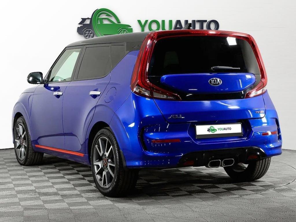Kia Soul 2020, синий