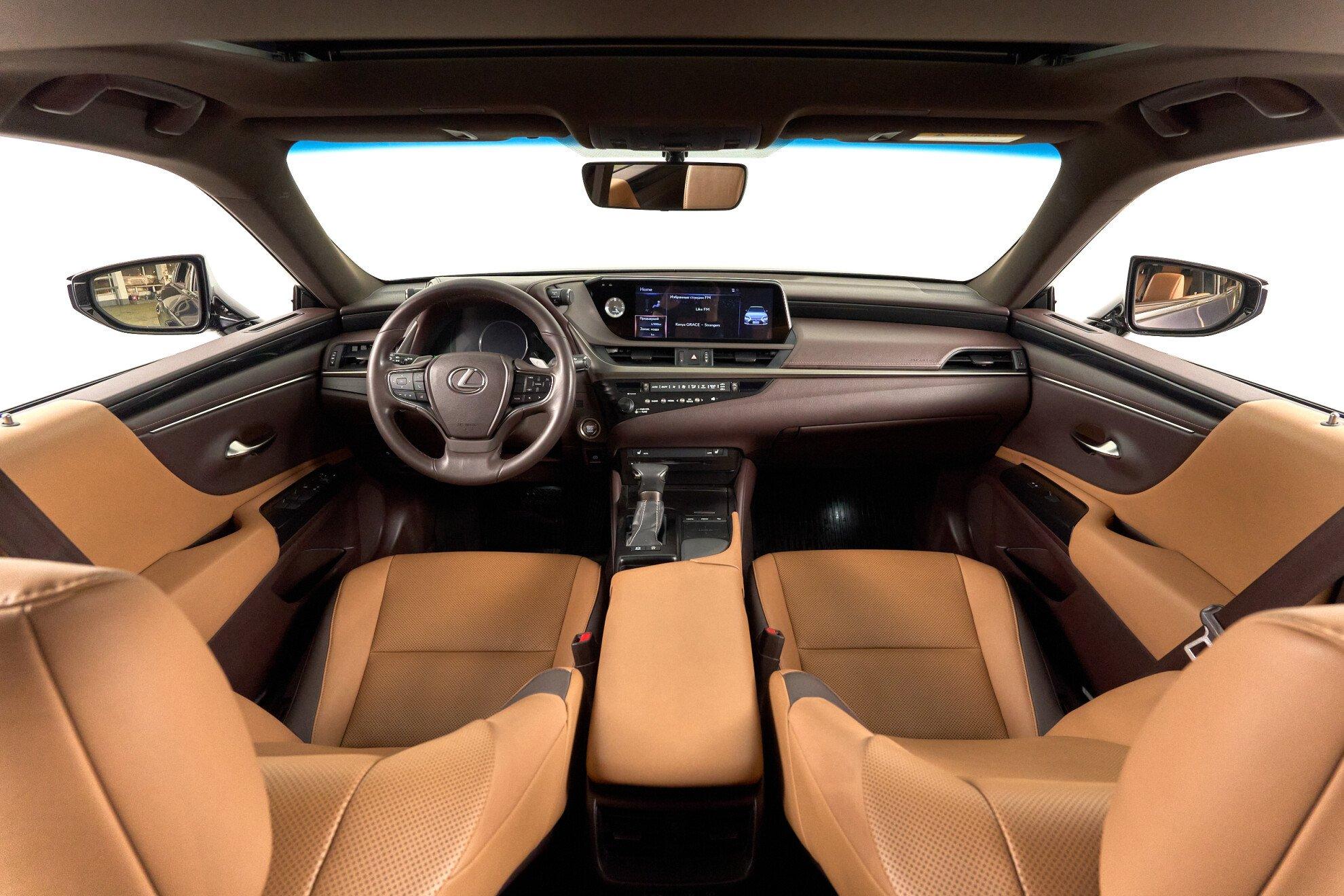 Lexus ES 2018, синий