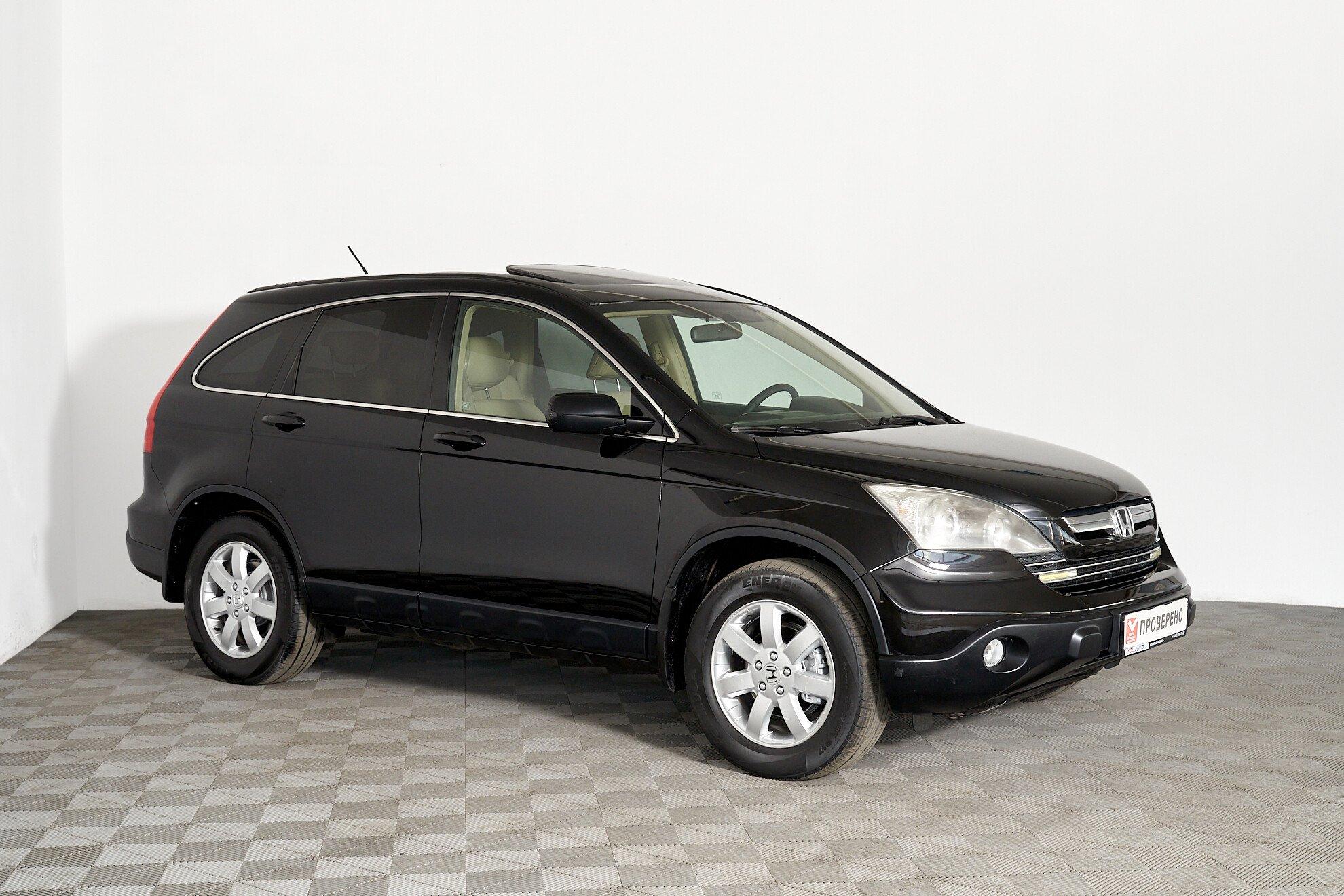 Honda CR-V 2008, черный