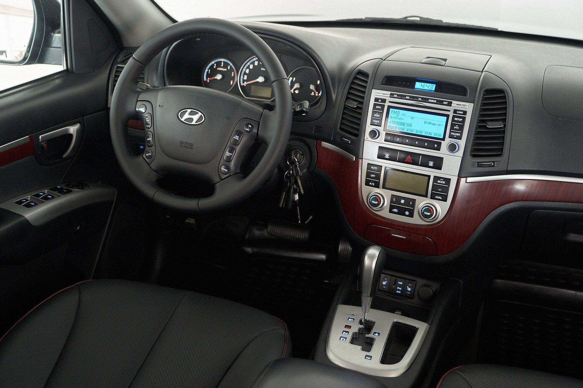 Hyundai Santa Fe 2009, черный