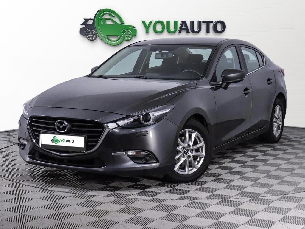 Mazda 3 2018, серый