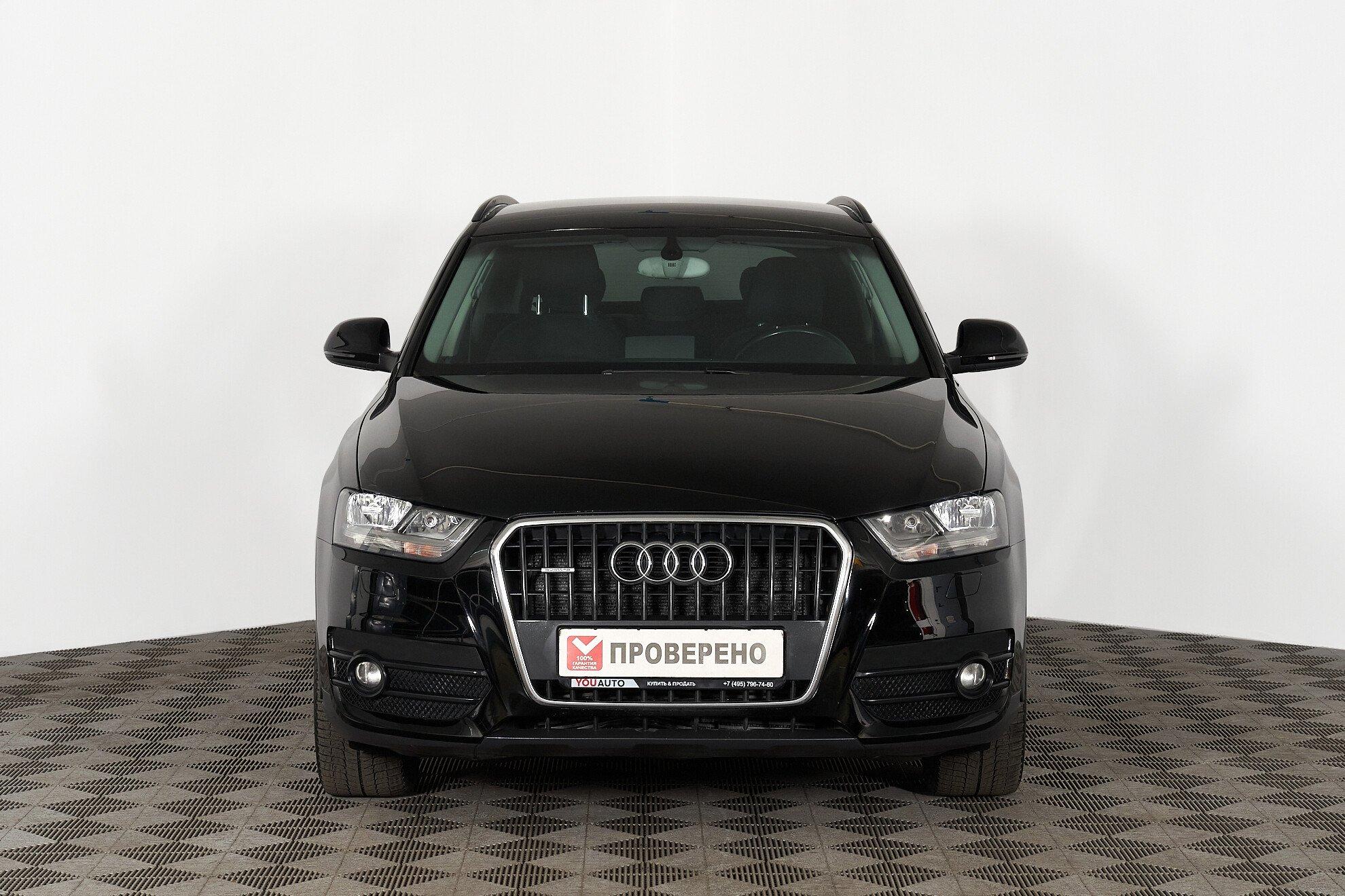 Audi Q3 2013, черный