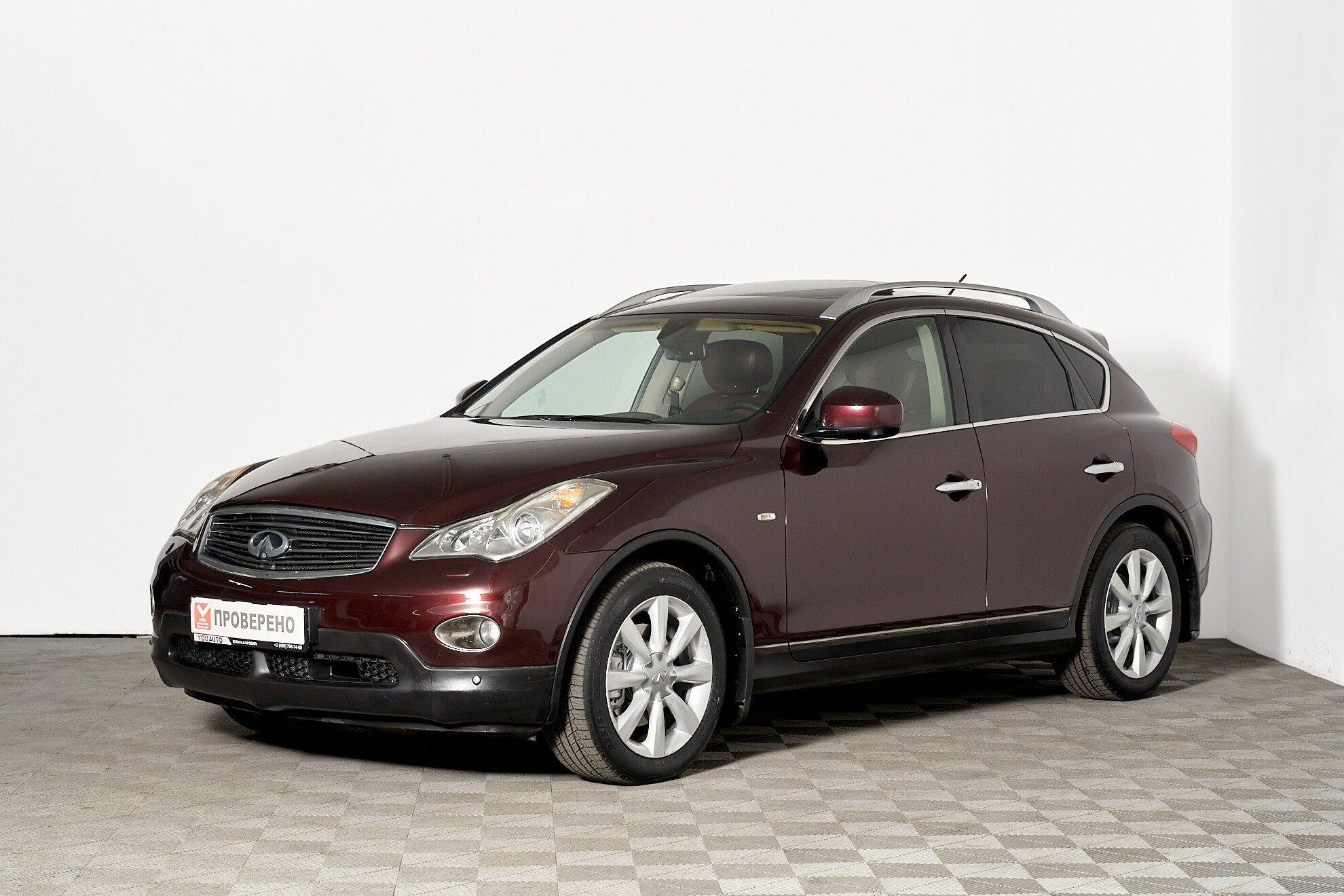 Infiniti EX 2012, пурпурный