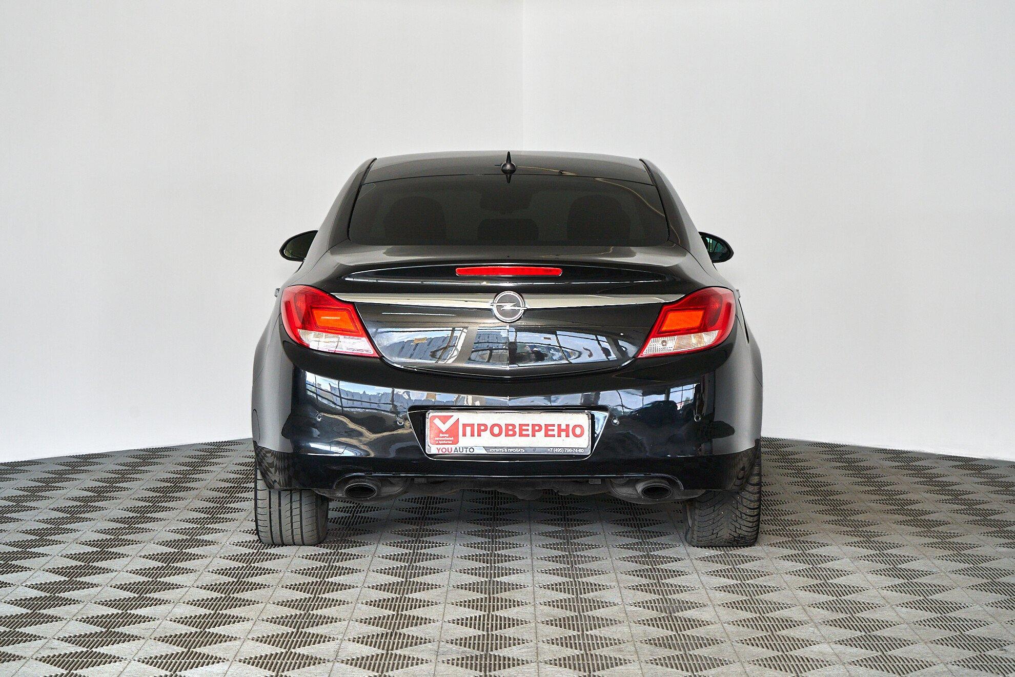 Opel Insignia 2012, черный