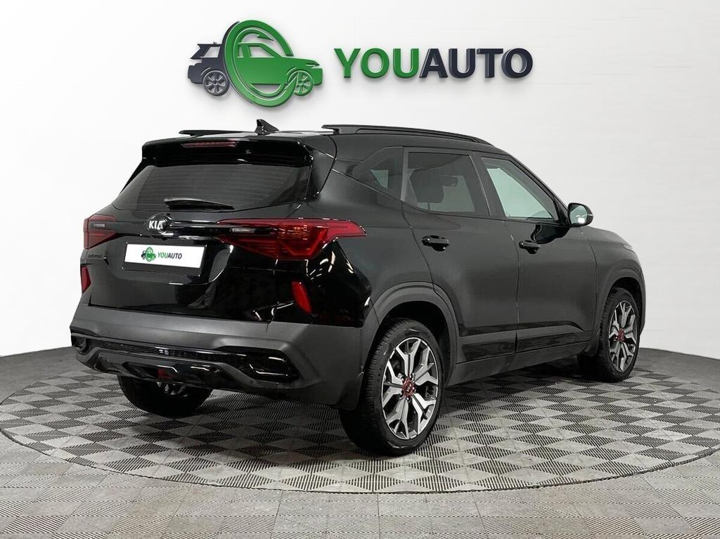Kia Seltos 2022, черный