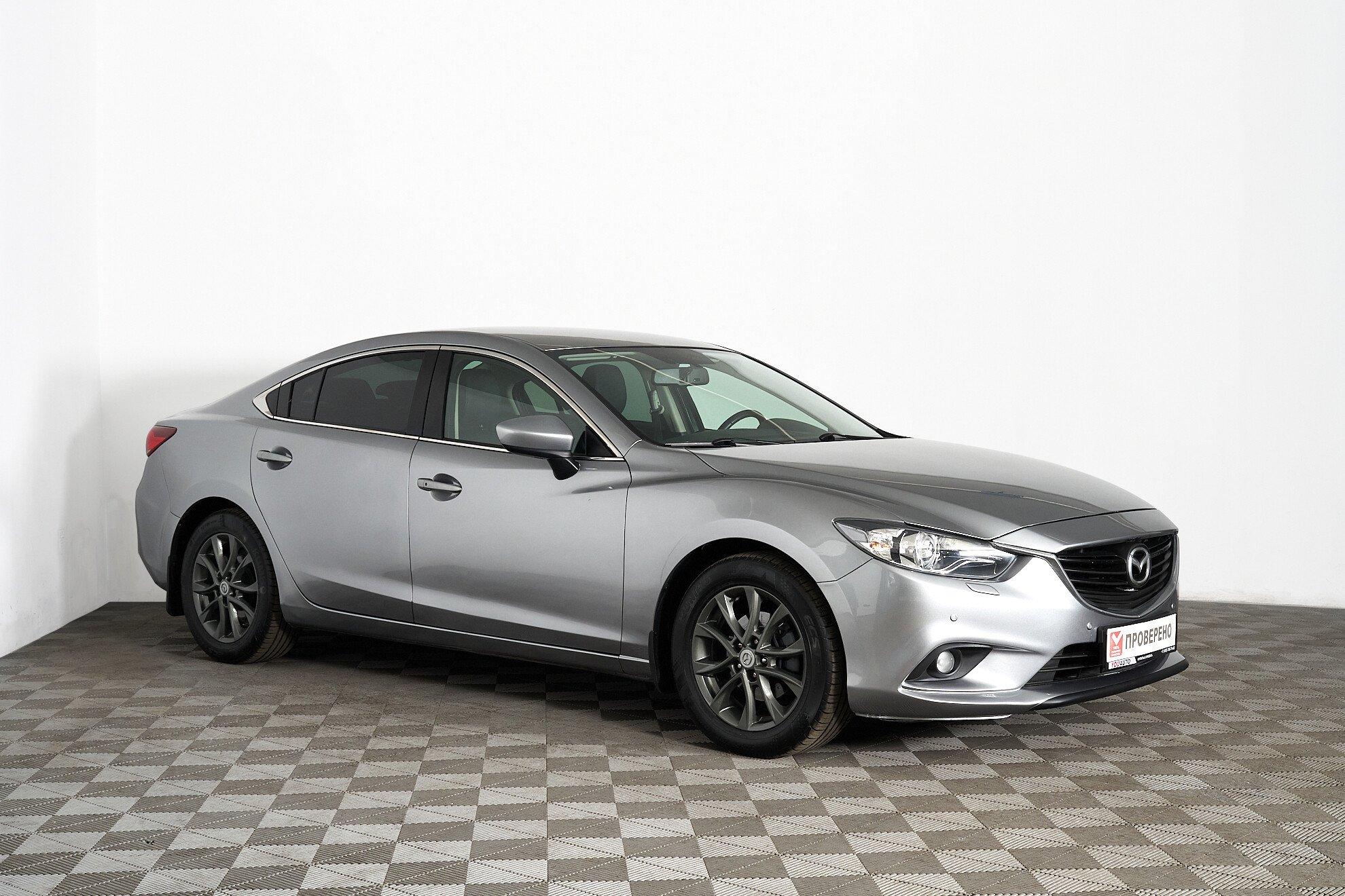 Mazda 6 2013, серебряный