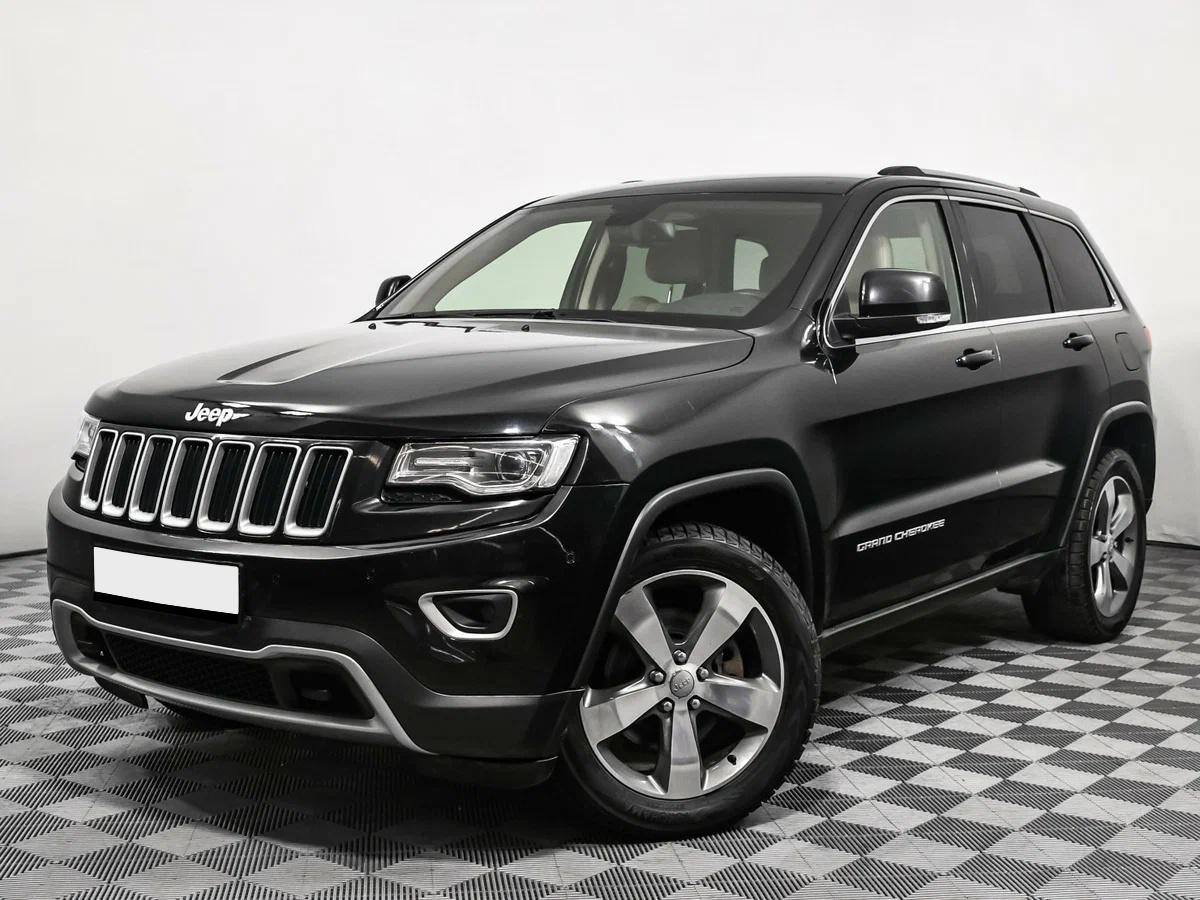 Jeep Grand Cherokee 2016, черный