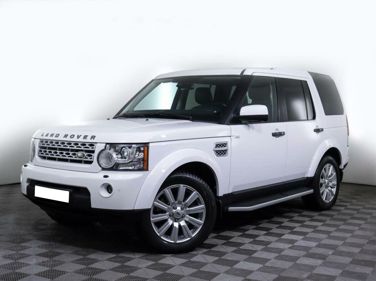 Land Rover Discovery 2010, белый