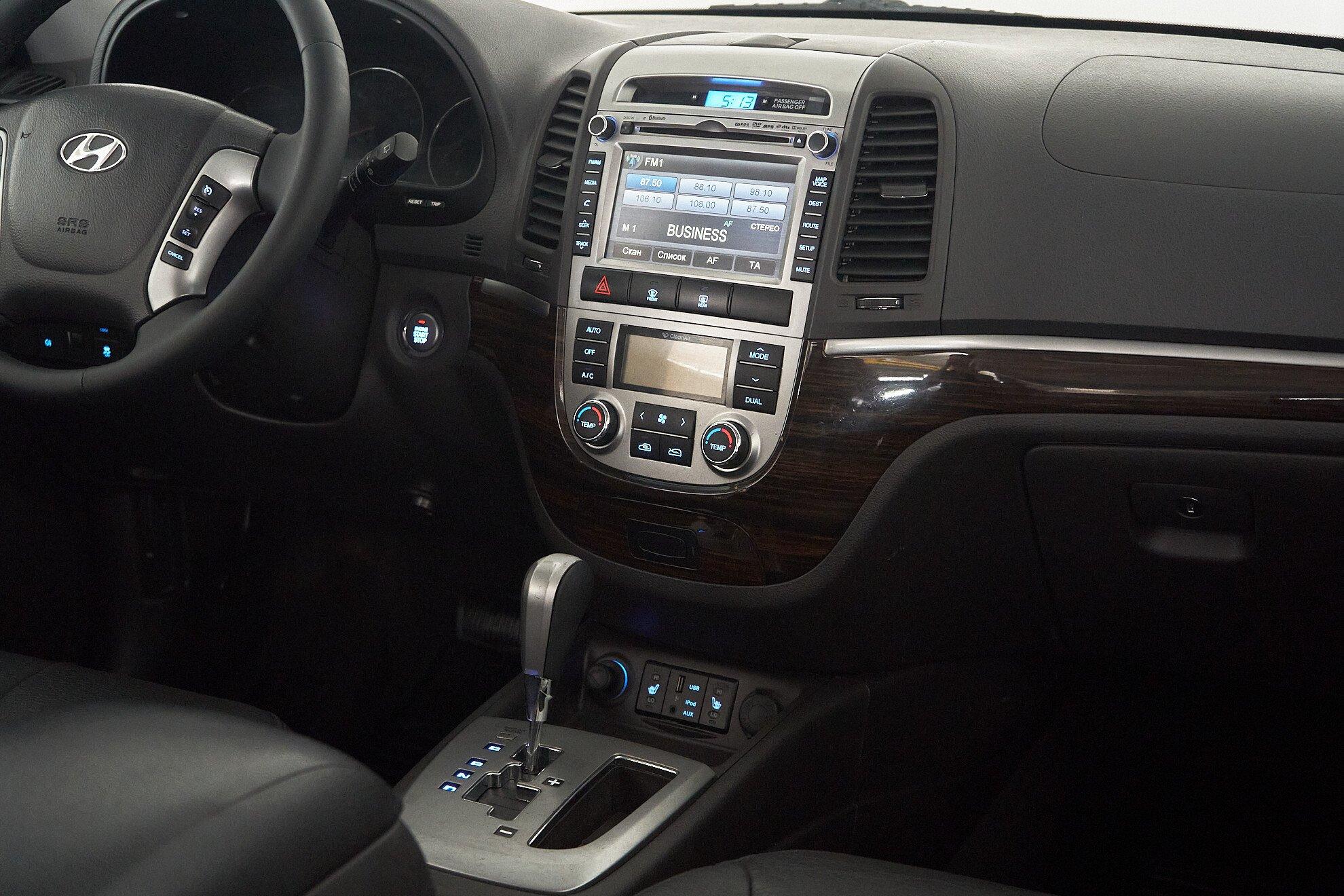 Hyundai Santa Fe 2011, черный