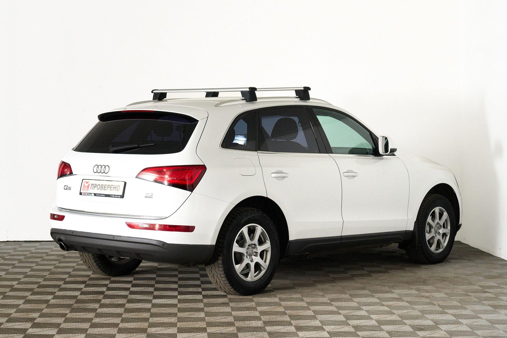 Audi Q5 2014, белый