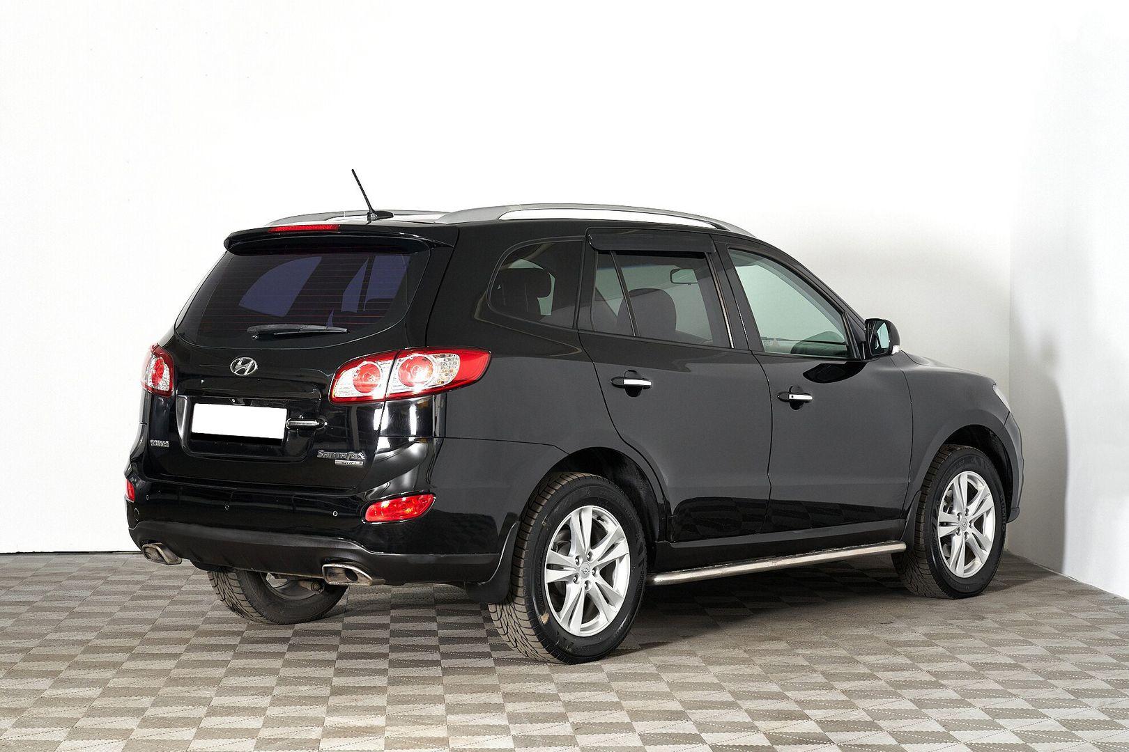 Hyundai Santa Fe 2011, черный