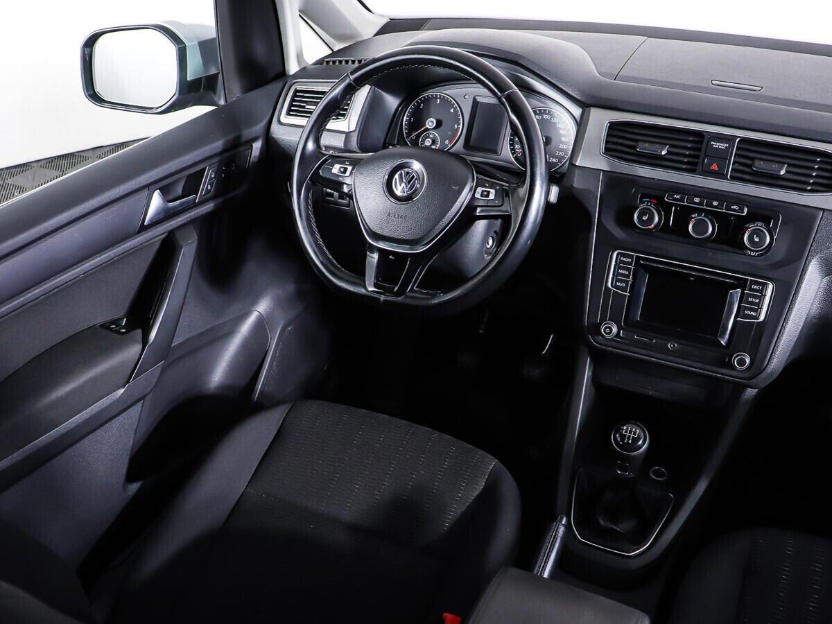 Volkswagen Caddy 2015, серебряный