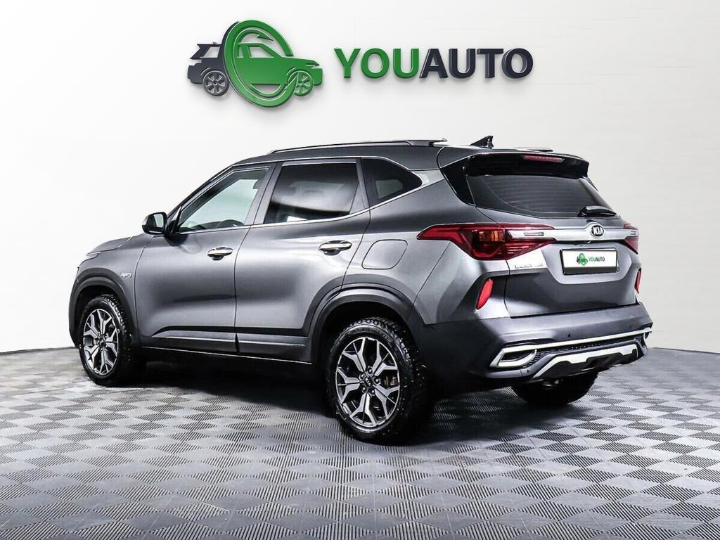 Kia Seltos 2021, серый