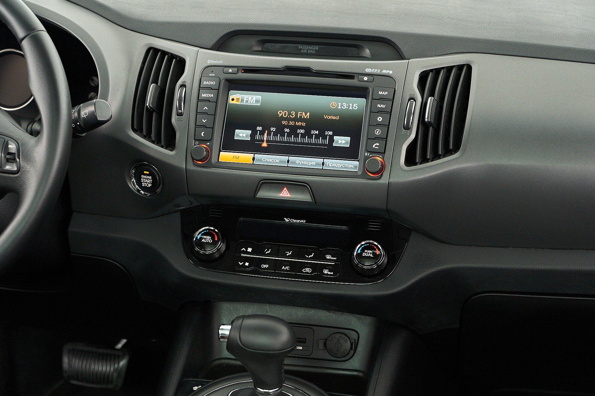 Kia Sportage 2012, черный