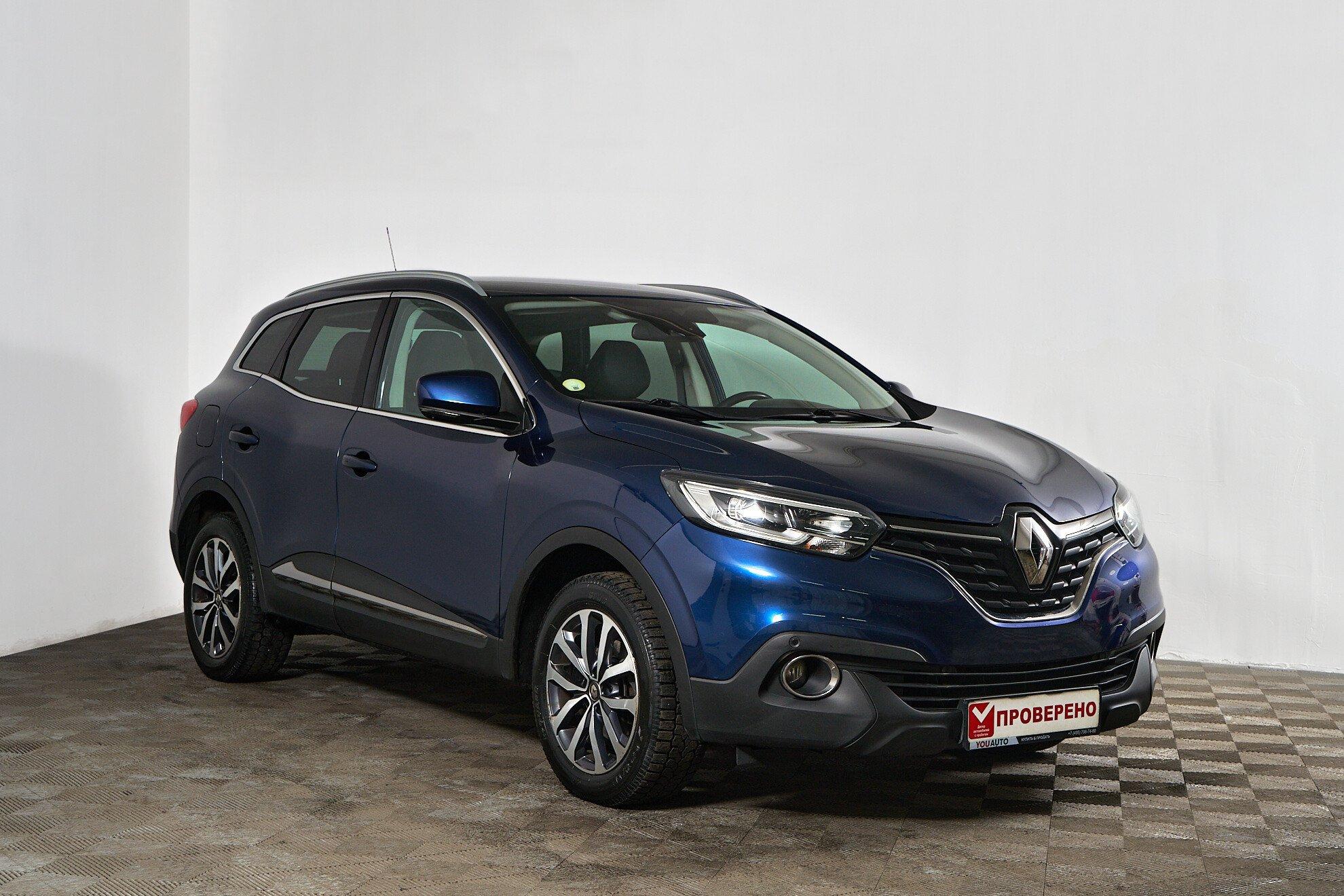 Renault Kadjar 2018, синий