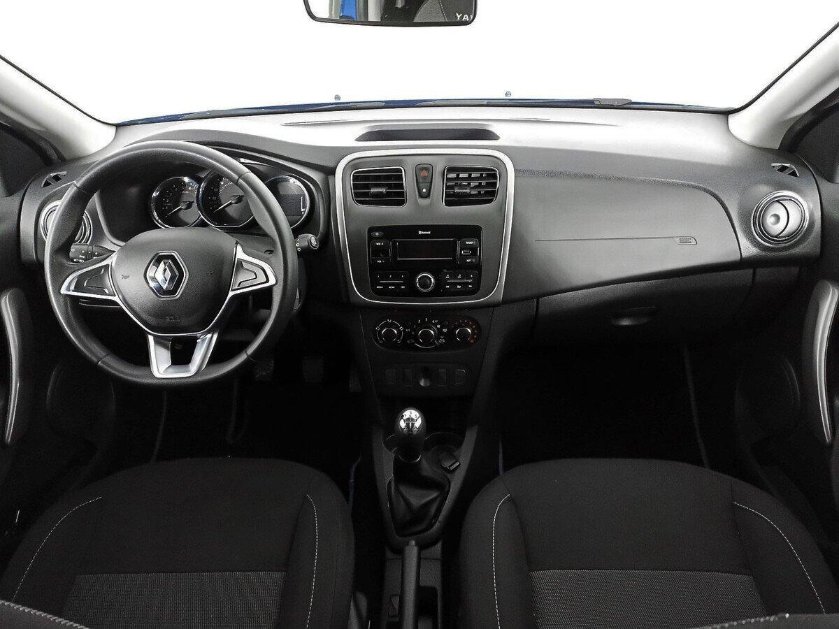 Renault Sandero 2022, синий