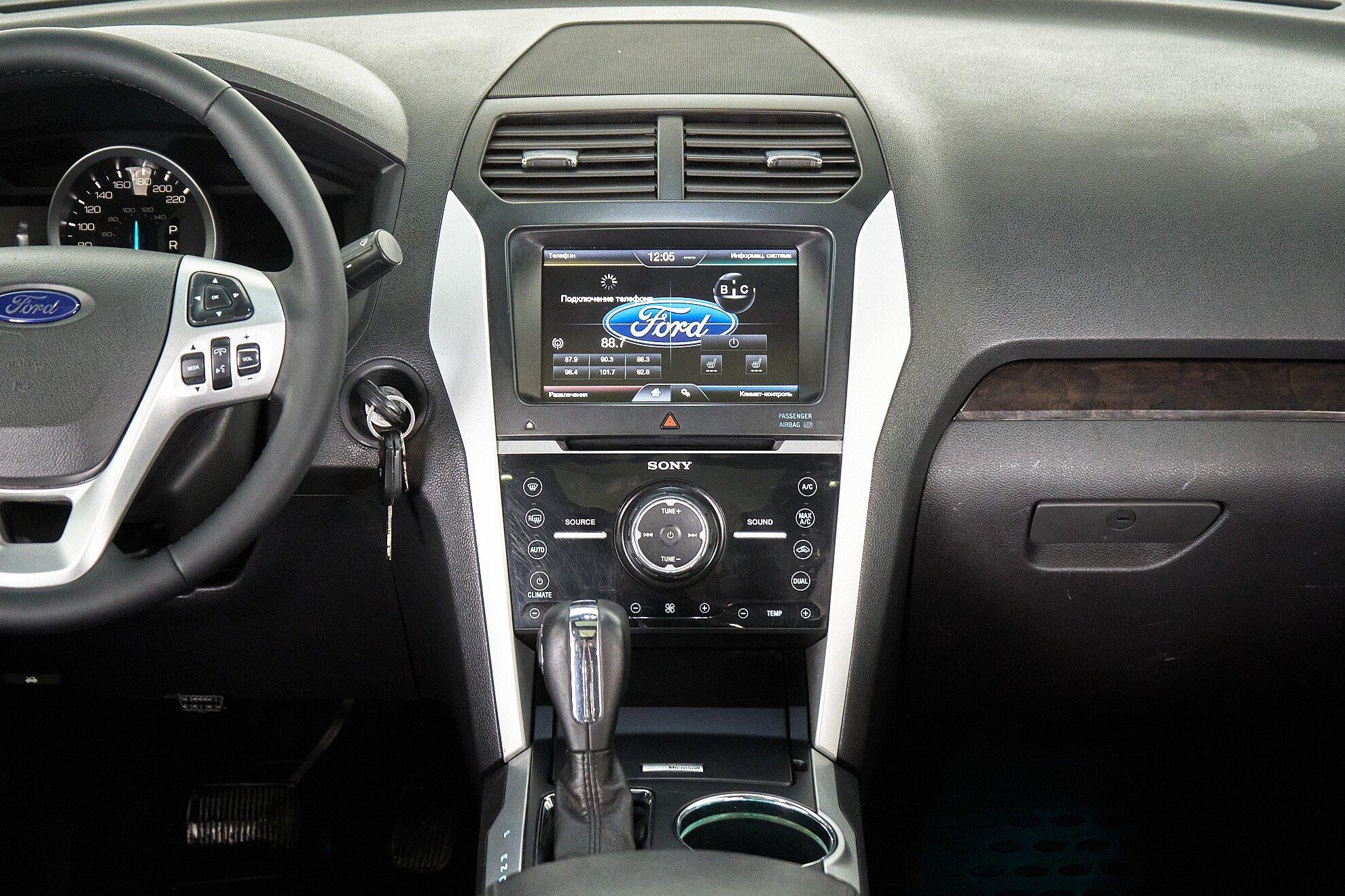 Ford Explorer 2014, белый