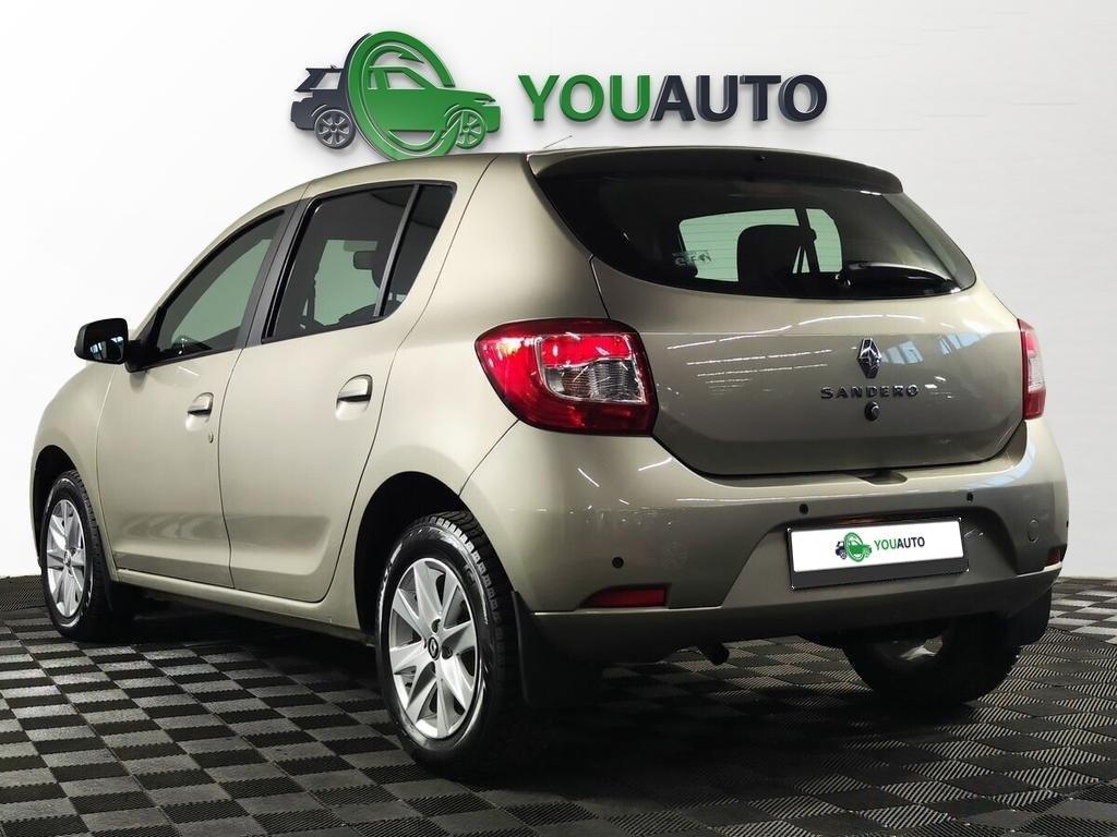 Renault Sandero 2021, бежевый