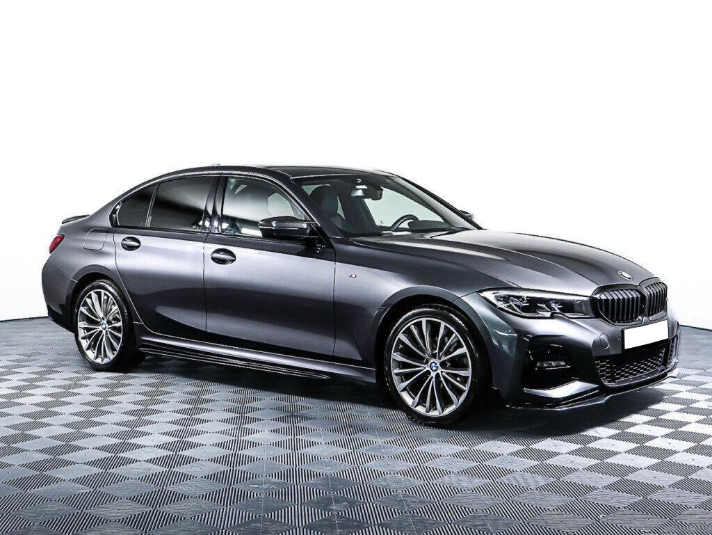 BMW 3 серии 2021, серый