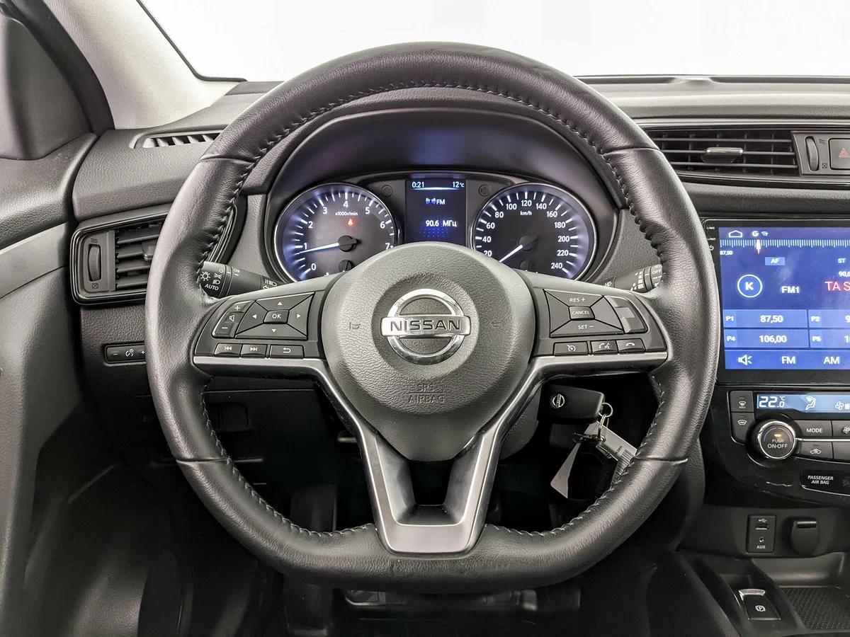 Nissan Qashqai 2021, белый