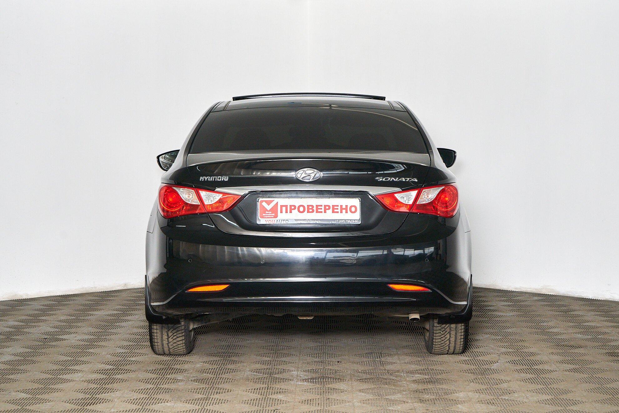 Hyundai Sonata 2011, черный