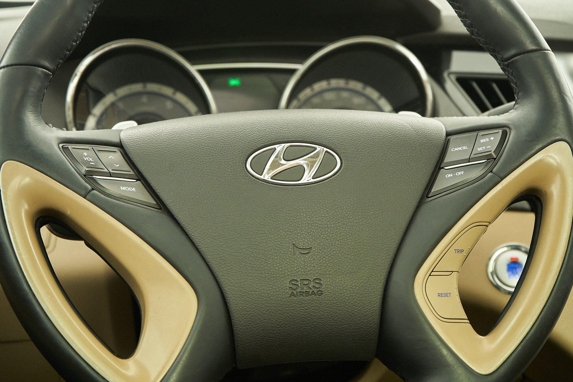 Hyundai Sonata 2011, черный
