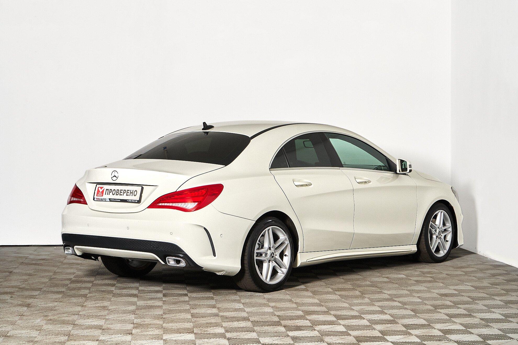 Mercedes-Benz CLA 2013, белый