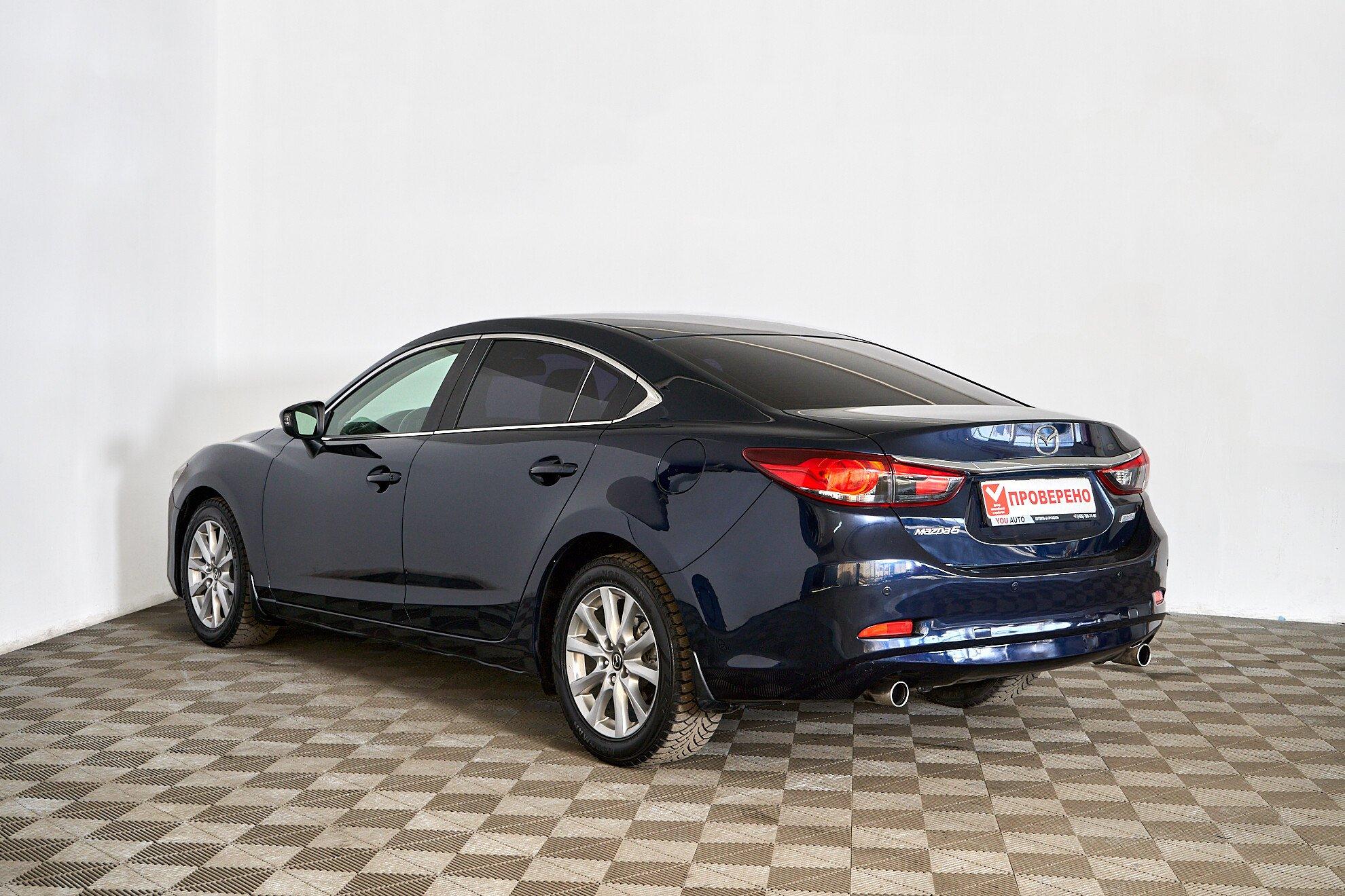 Mazda 6 2014, синий