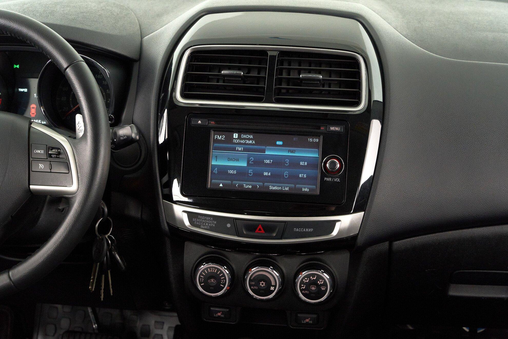 Mitsubishi ASX 2014, черный