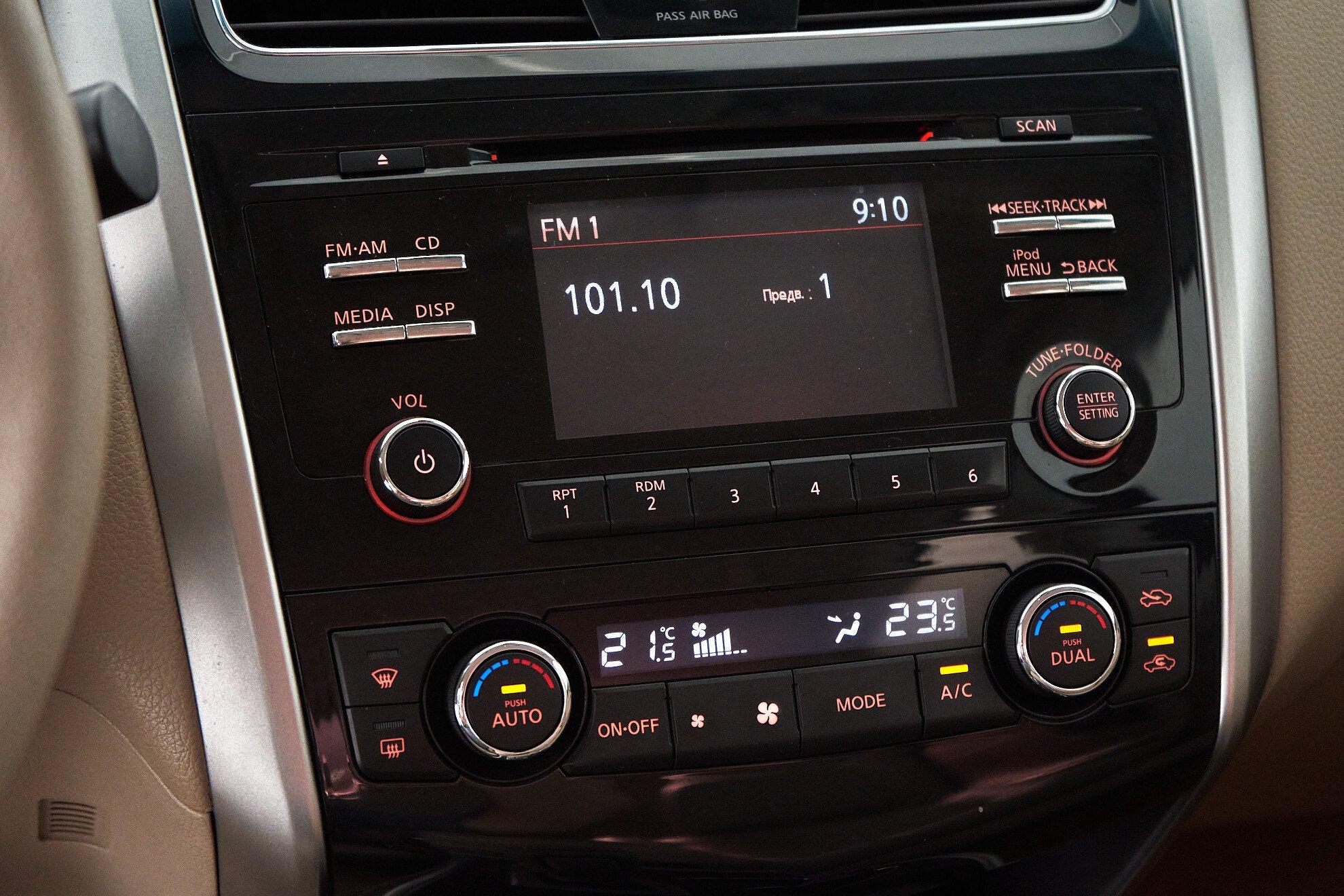 Nissan Teana 2014, черный
