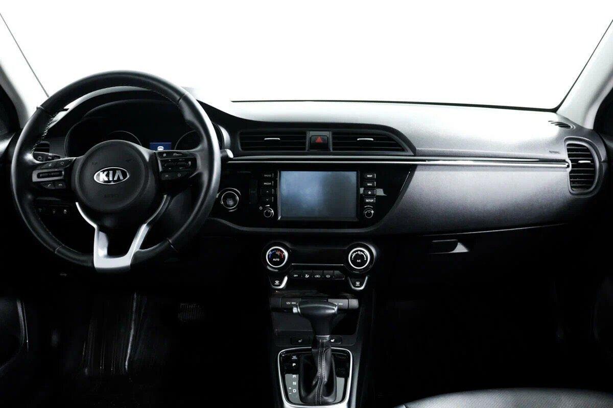 Kia Rio 2019, серебряный