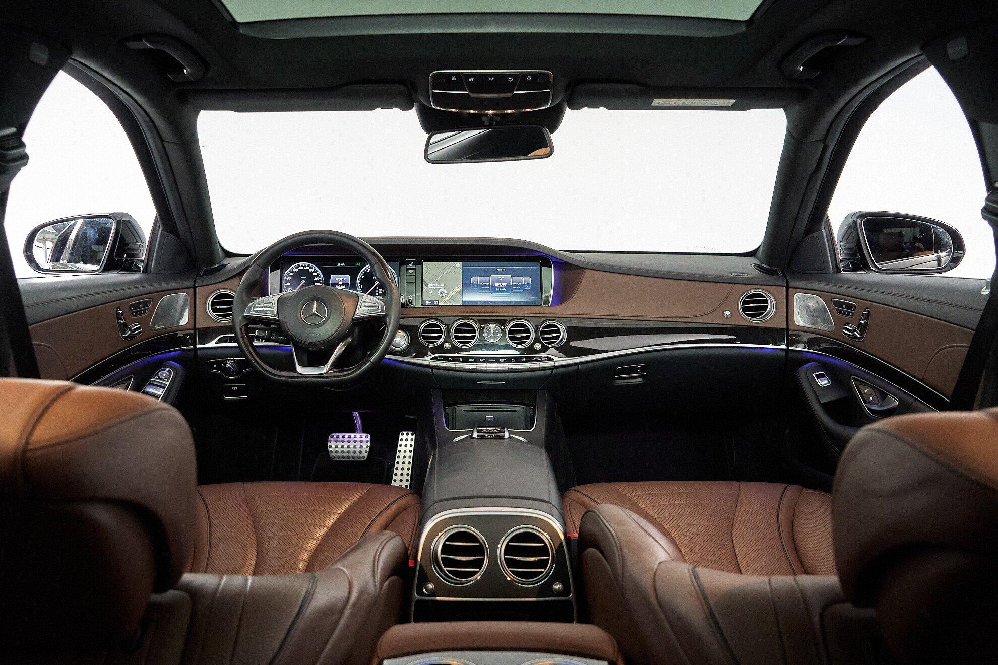 Mercedes-Benz S-Класс 2014, черный