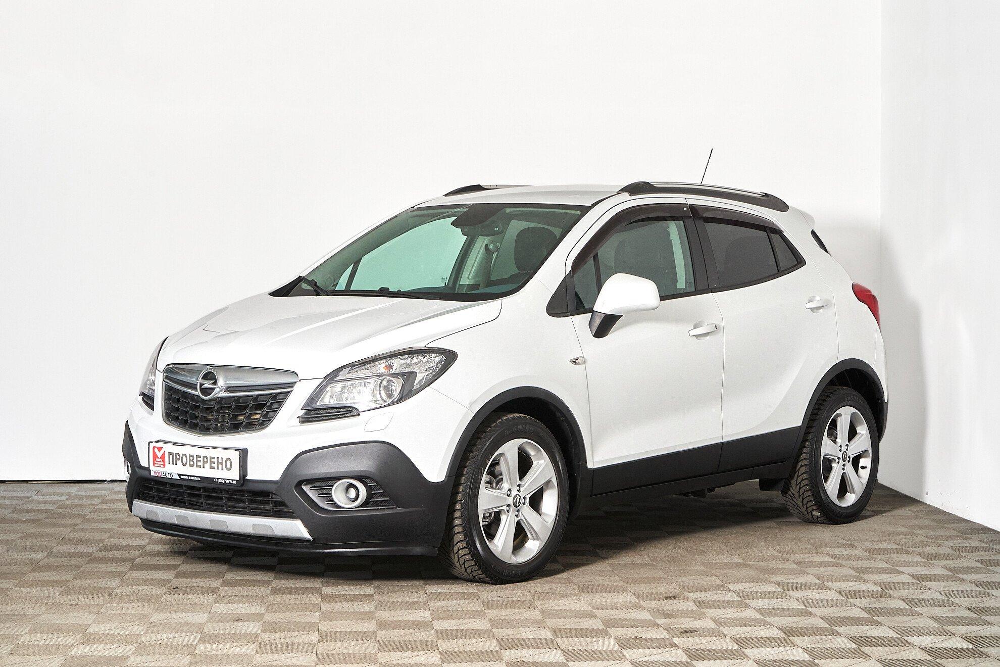 Opel Mokka 2013, белый