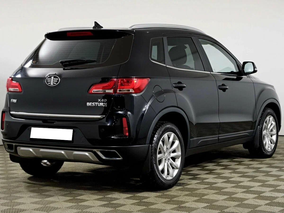 FAW Besturn X40 2022, черный