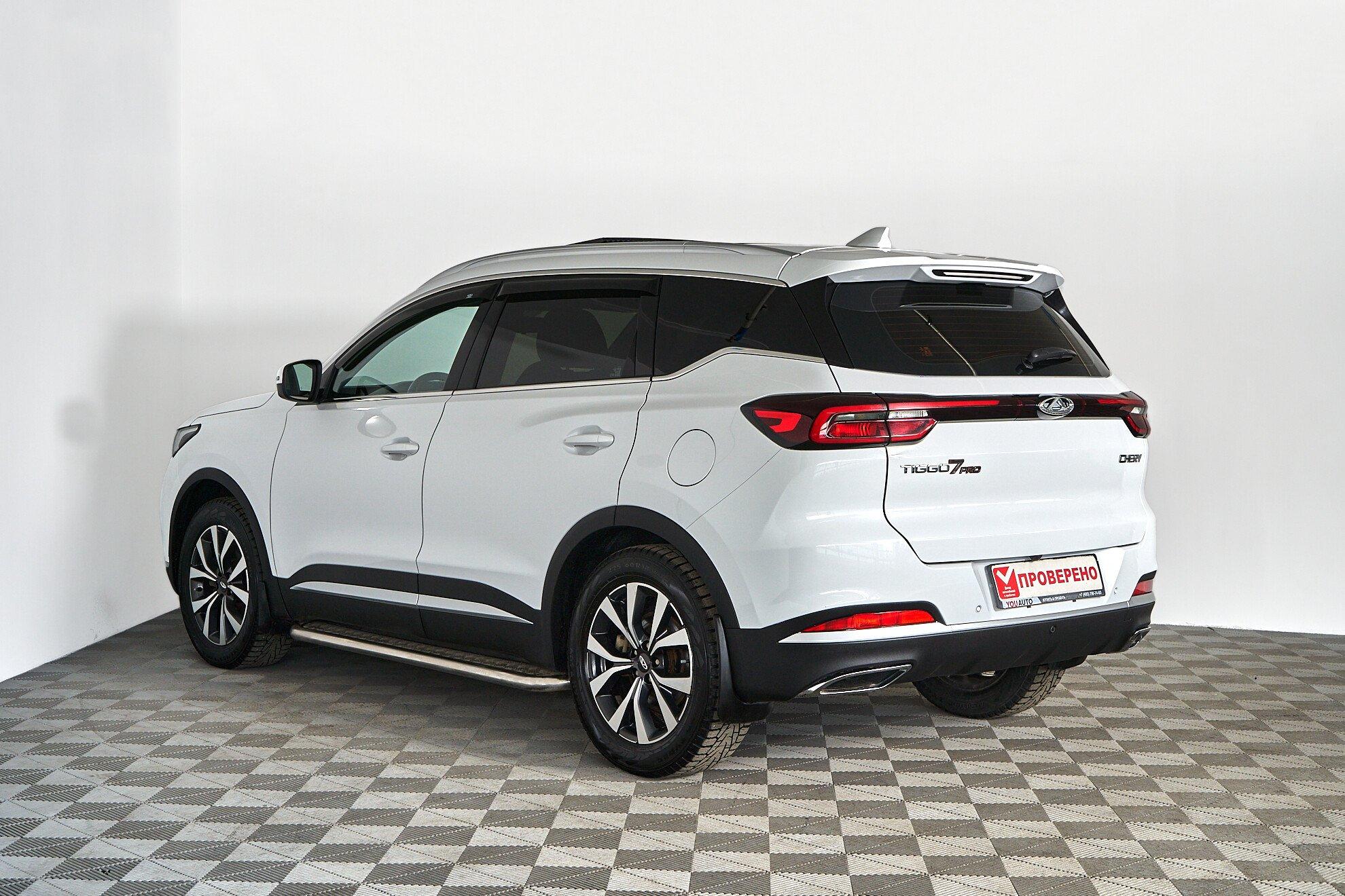 Chery Tiggo 7 Pro 2021, белый