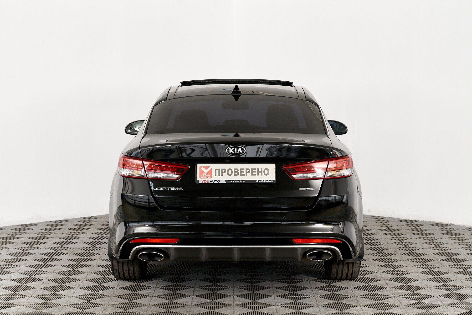 Kia Optima 2017, черный