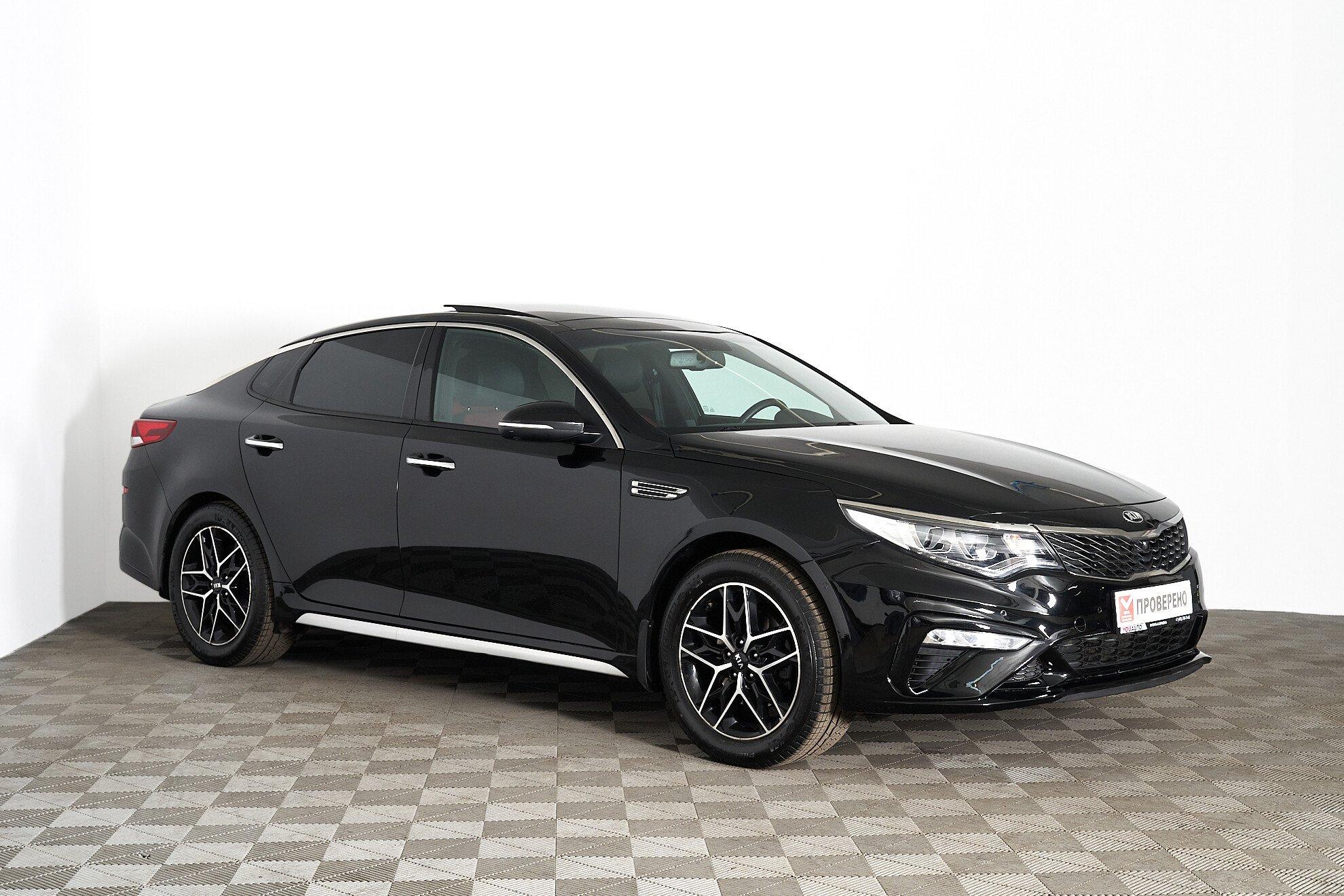 Kia Optima 2018, черный