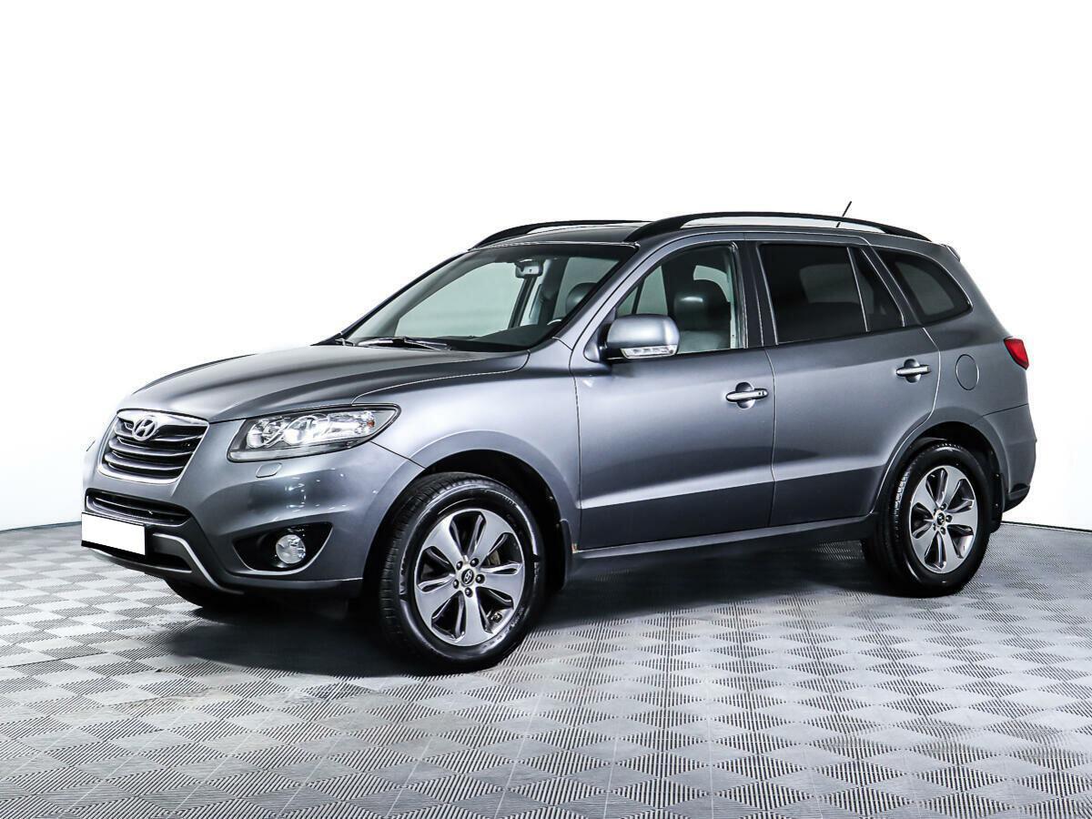 Hyundai Santa Fe 2012, серый