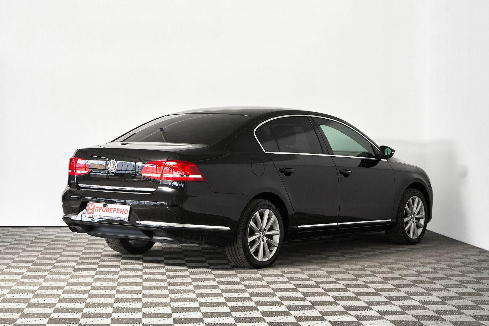 Volkswagen Passat 2013, черный